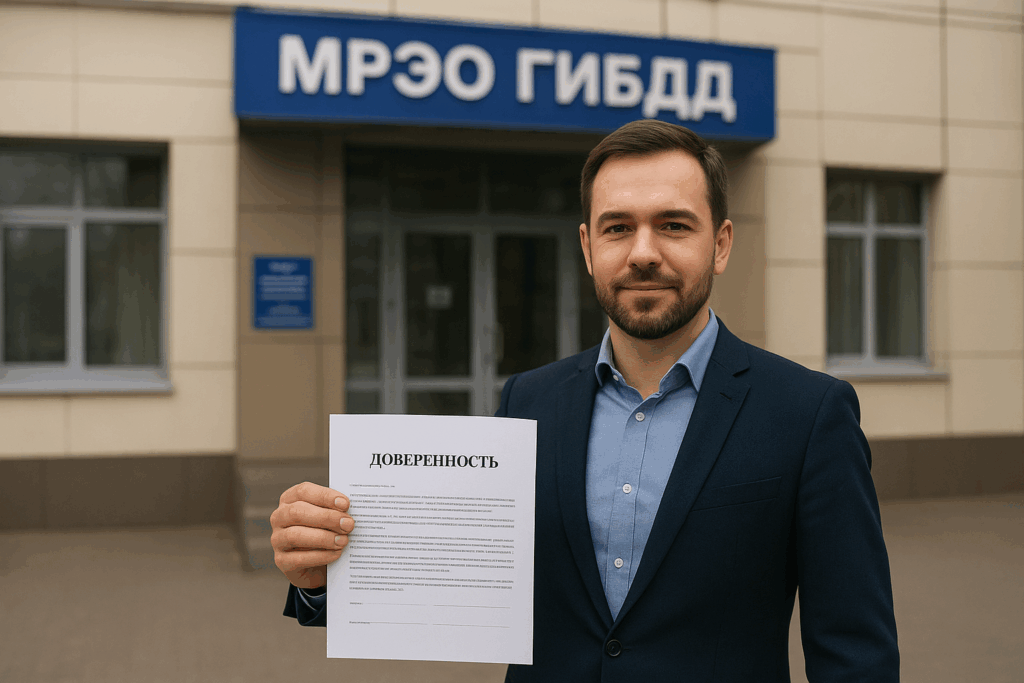 Доверенность на автомобиль в России
